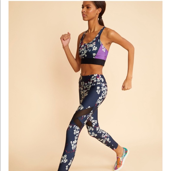 Cynthia Rowley Eye print sports bra - Picture 2 of 5